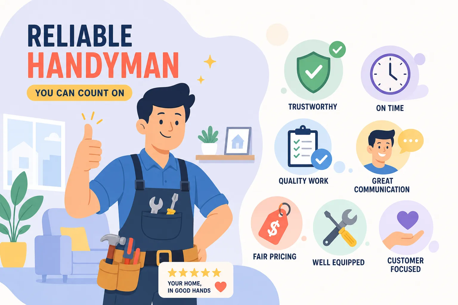 7 Qualities of Reliable Handyman Services You Need
