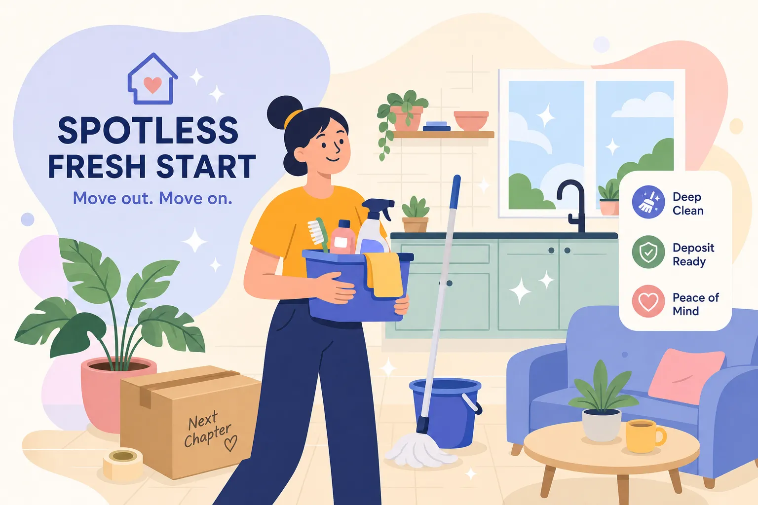 Move Out Deep Cleaning: Best Practices for a Spotless Home