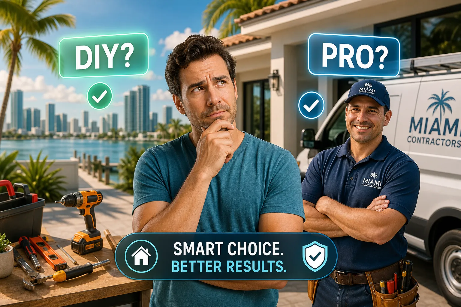 Miami Home Repairs: When to DIY and When to Call a Pro